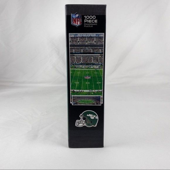 New York Jets NFL 1000 piece Panoramic Puzzle 39” X 13” Master Pieces - Picture 4 of 6